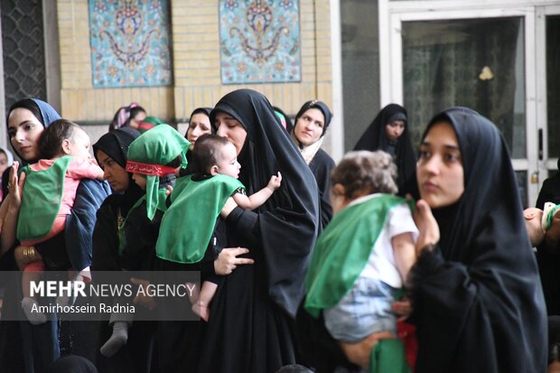 مراسم شیرخوارگان حسینی در بیرجند