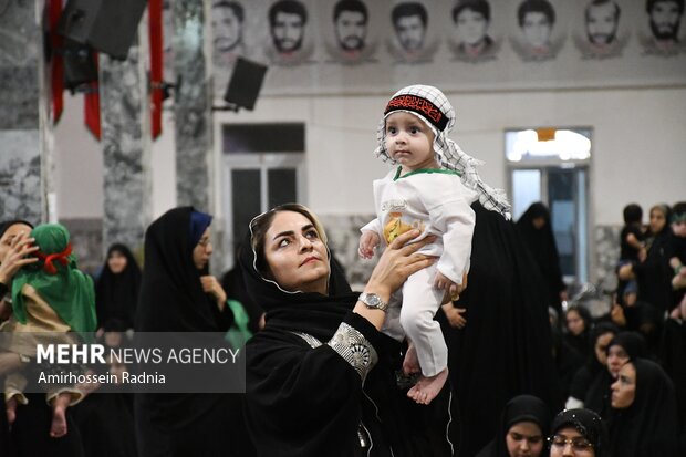 مراسم شیرخوارگان حسینی در بیرجند