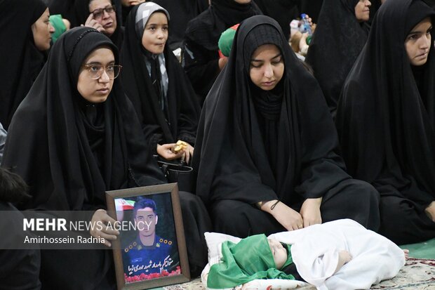 مراسم شیرخوارگان حسینی در بیرجند