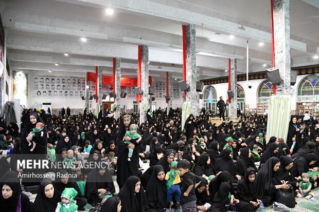 مراسم شیرخوارگان حسینی در بیرجند