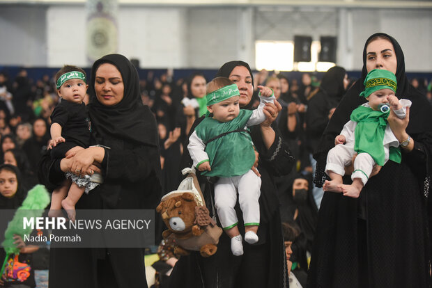 مراسم «شیرخوارگان حسینی» در کرج