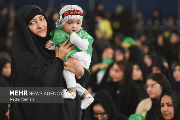 مراسم «شیرخوارگان حسینی» در کرج