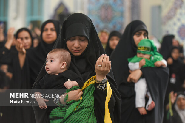 مراسم «شیرخوارگان حسینی» در کرج