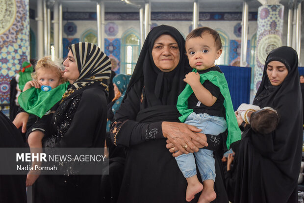 مراسم «شیرخوارگان حسینی» در کرج