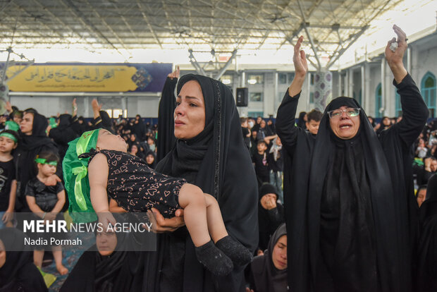 مراسم «شیرخوارگان حسینی» در کرج