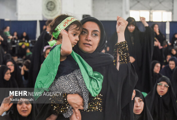 مراسم «شیرخوارگان حسینی» در کرج