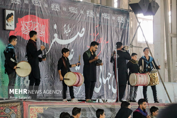 مراسم شیرخوارگان حسینی در سمنان