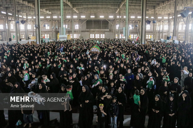 مراسم شیرخوارگان حسینی در سمنان