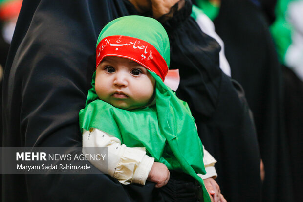مراسم شیرخوارگان حسینی در حرم شاهچراغ (ع)5
