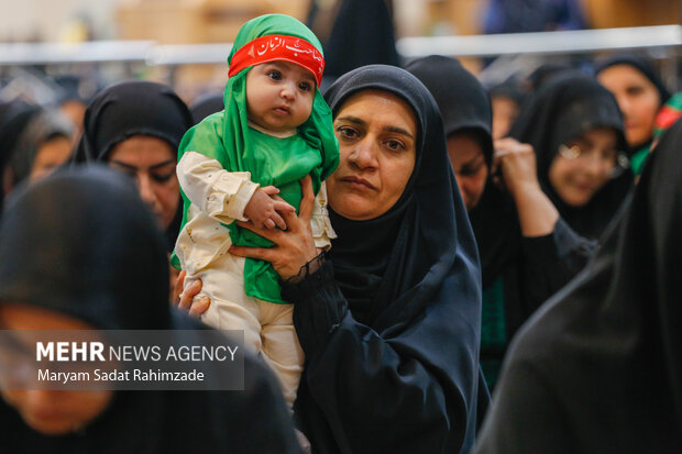 همصدای با طفلان شهید مقاومت در سومین حرم اهل بیت (ع)