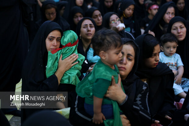 مراسم «شیرخوارگان حسینی» در کرمان