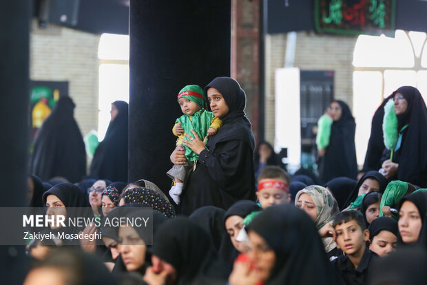 مراسم «شیرخوارگان حسینی» در کرمان