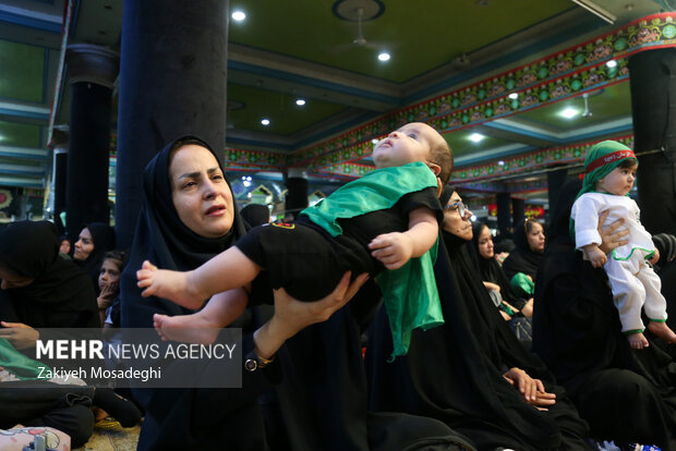 مراسم «شیرخوارگان حسینی» در کرمان