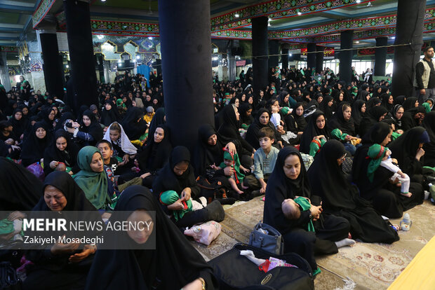 مراسم «شیرخوارگان حسینی» در کرمان