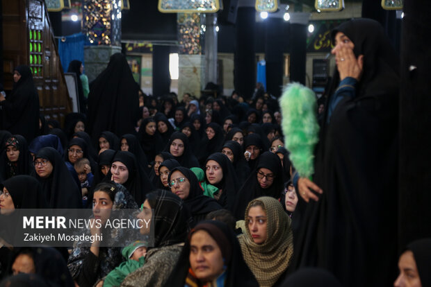 مراسم «شیرخوارگان حسینی» در کرمان