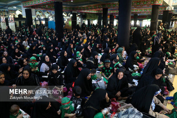 مراسم «شیرخوارگان حسینی» در کرمان