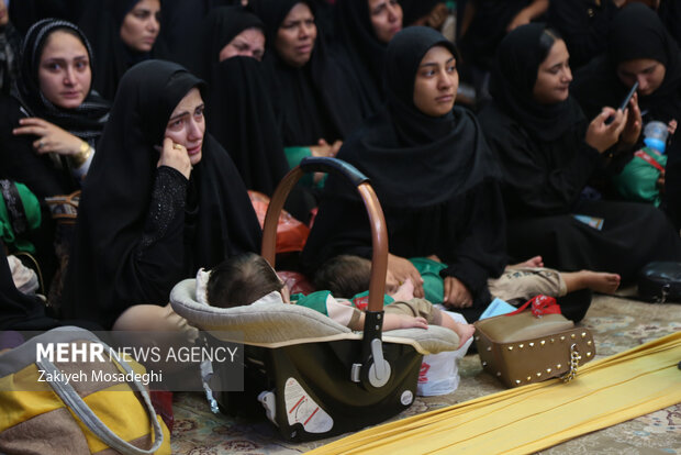 مراسم «شیرخوارگان حسینی» در کرمان