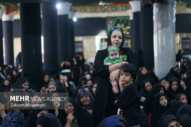 مراسم «شیرخوارگان حسینی» در کرمان