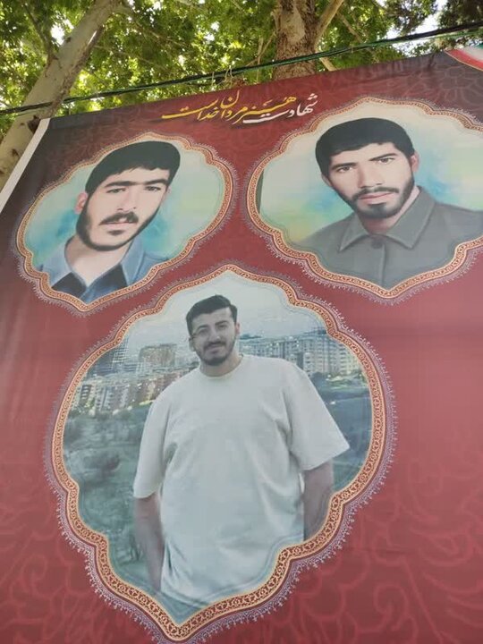 پیکر شهید «امیرحسین طولابی» در خرمآباد تشییع شد