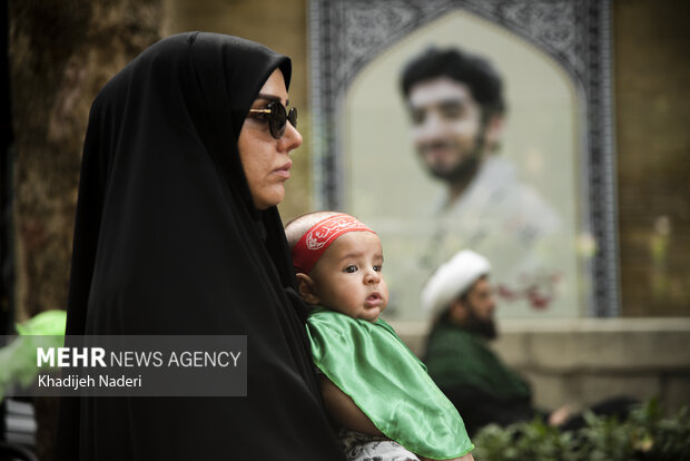 مراسم «شیرخوارگان حسینی» در اصفهان