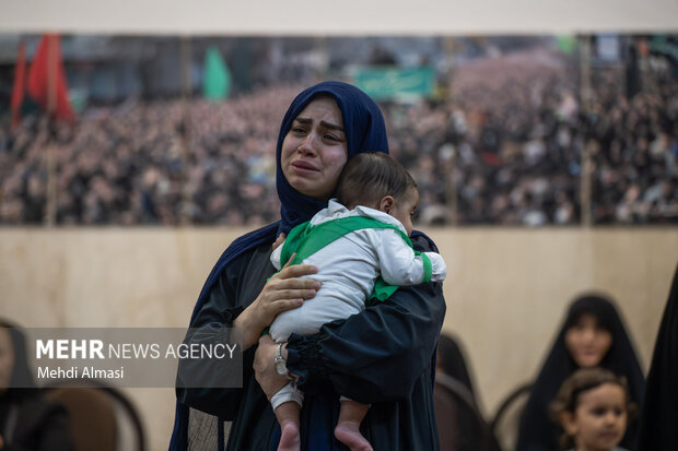 مراسم «شیرخوارگان حسینی» در زنجان