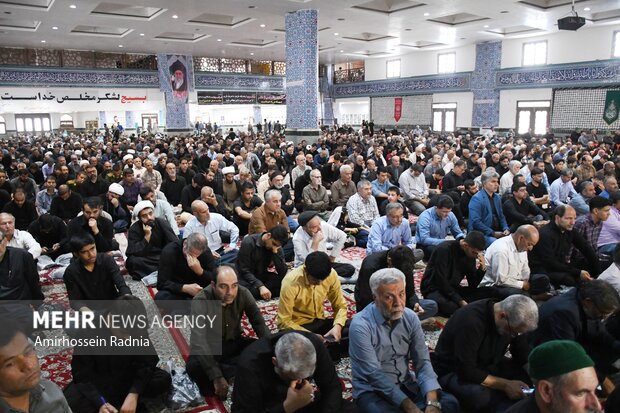 مراسم بزرگداشت آیت الله دکتر بهشتی و شهدای هفتم تیر در بیرجند