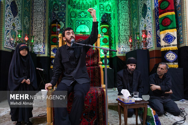 مراسم «شیرخوارگان حسینی» در زنجان