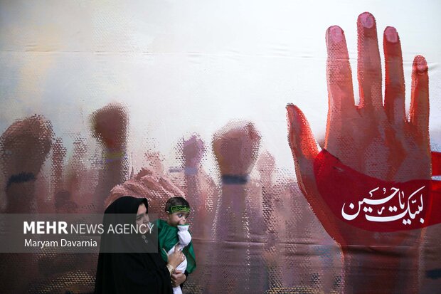 مراسم «شیرخوارگان حسینی» در امامزاده سیدعباس (ع) بجنورد