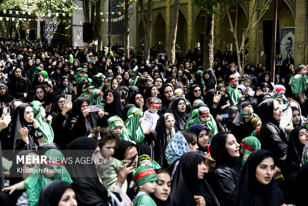 مراسم «شیرخوارگان حسینی» در اصفهان