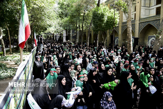 مراسم «شیرخوارگان حسینی» در اصفهان