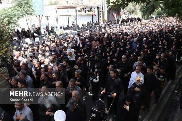 تشییع پیکر شهیدان «محسن برکان» و «ابوالفضل ابوالحسنی» در ورامین