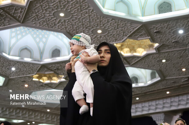 مراسم شیرخوارگان حسینی در مصلای تهران 17