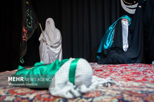 مراسم «شیرخوارگان حسینی» در شاهرود