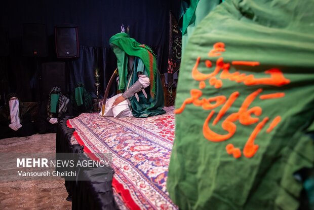 مراسم «شیرخوارگان حسینی» در شاهرود