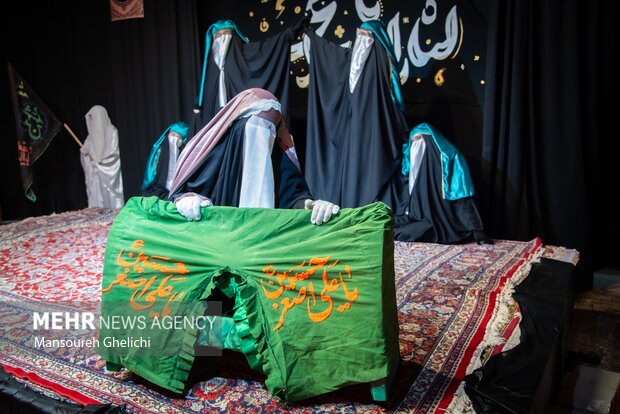 مراسم «شیرخوارگان حسینی» در شاهرود
