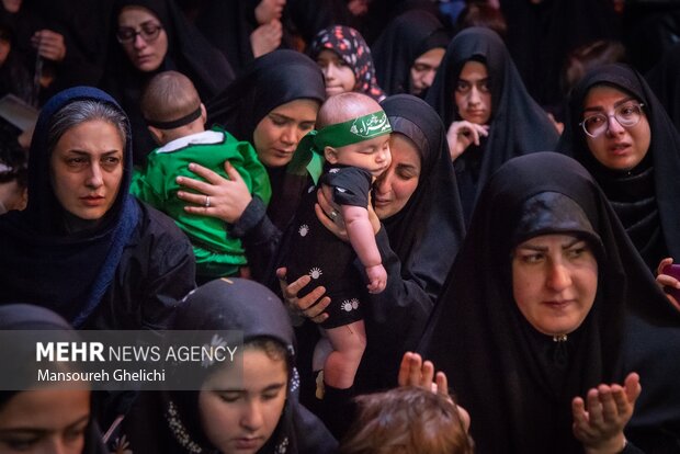 مراسم «شیرخوارگان حسینی» در شاهرود