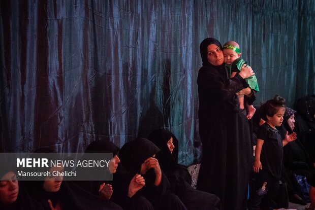 مراسم «شیرخوارگان حسینی» در شاهرود