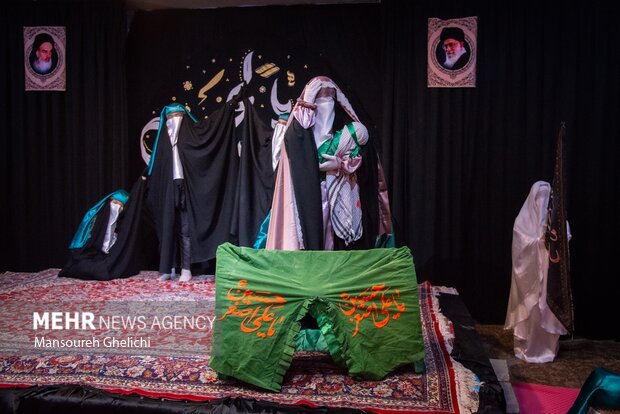 مراسم «شیرخوارگان حسینی» در شاهرود