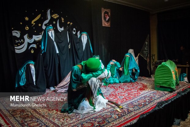 مراسم «شیرخوارگان حسینی» در شاهرود