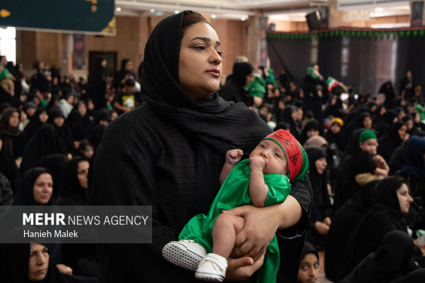 مراسم «شیرخوارگان حسینی» در گرگان