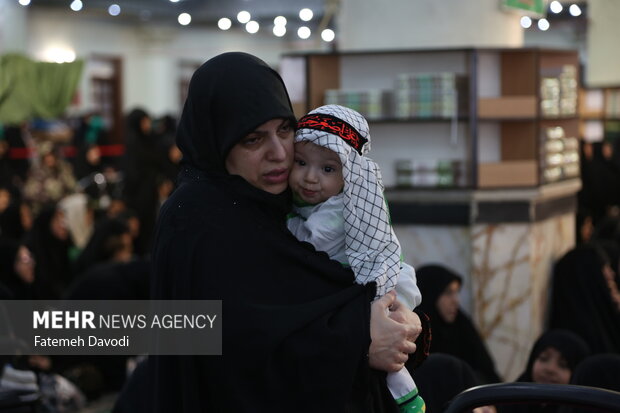 مراسم «شیرخوارگان حسینی» در شهرری