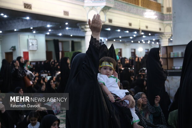 مراسم «شیرخوارگان حسینی» در شهرری