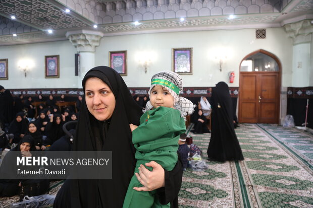 مراسم «شیرخوارگان حسینی» در شهرری