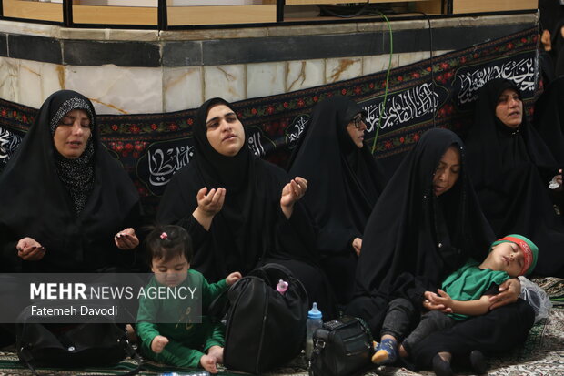 مراسم «شیرخوارگان حسینی» در شهرری
