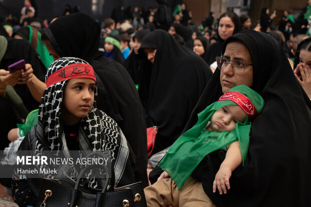 مراسم «شیرخوارگان حسینی» در گرگان