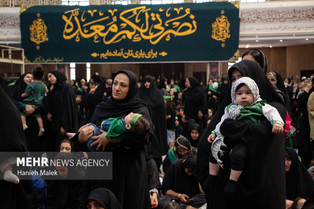 مراسم «شیرخوارگان حسینی» در گرگان