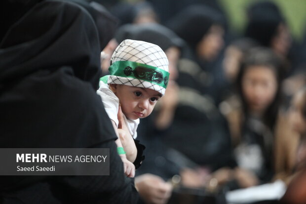 مراسم «شیرخوارگان حسینی» در ورامین
