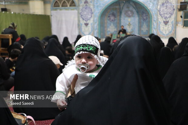مراسم «شیرخوارگان حسینی» در ورامین