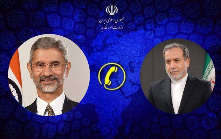 گفتگو و تبادل نظر وزیر امور خارجه هند در تماس تلفنی با عراقچی