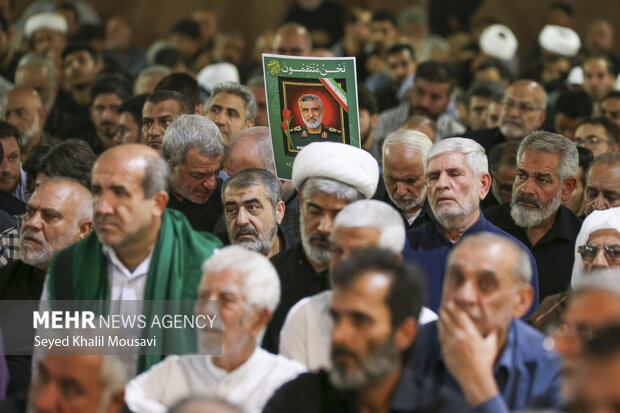 تشییع پیکر مطهر سرلشکر شهید «غلامرضا محرابی» در اهواز